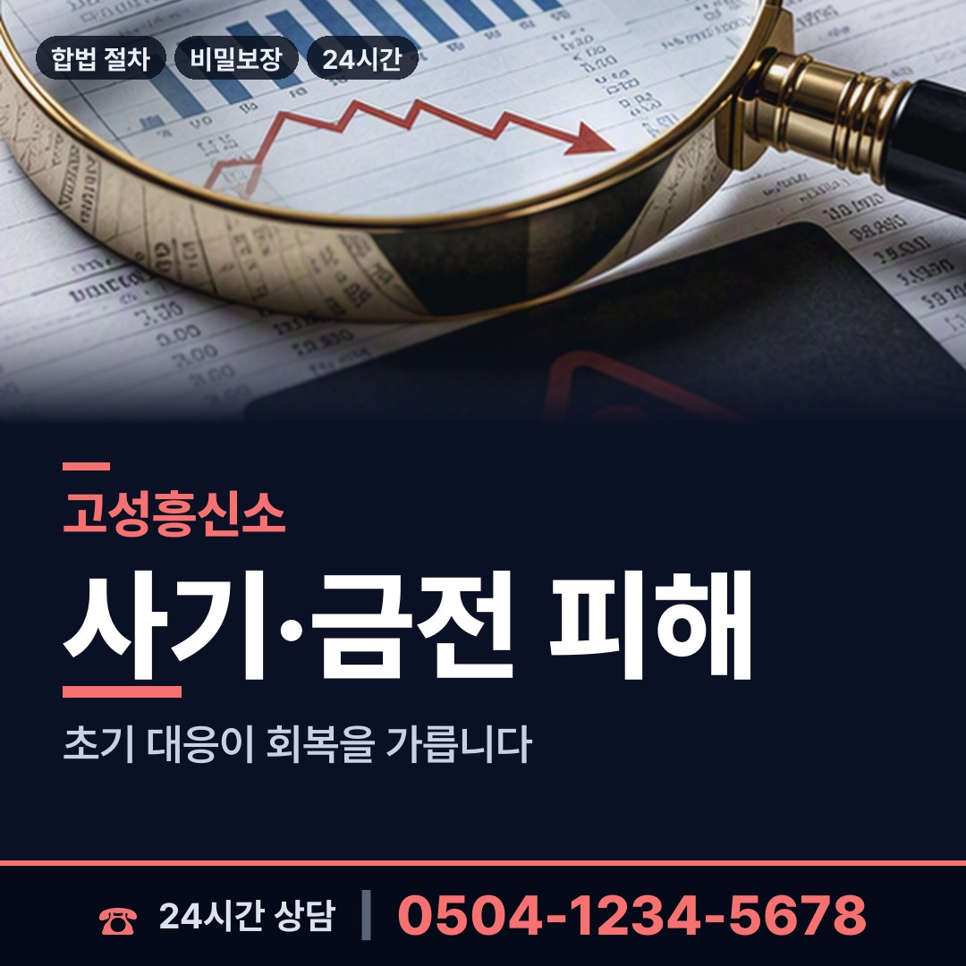 고성 영현면 탐정가격 상담 안내