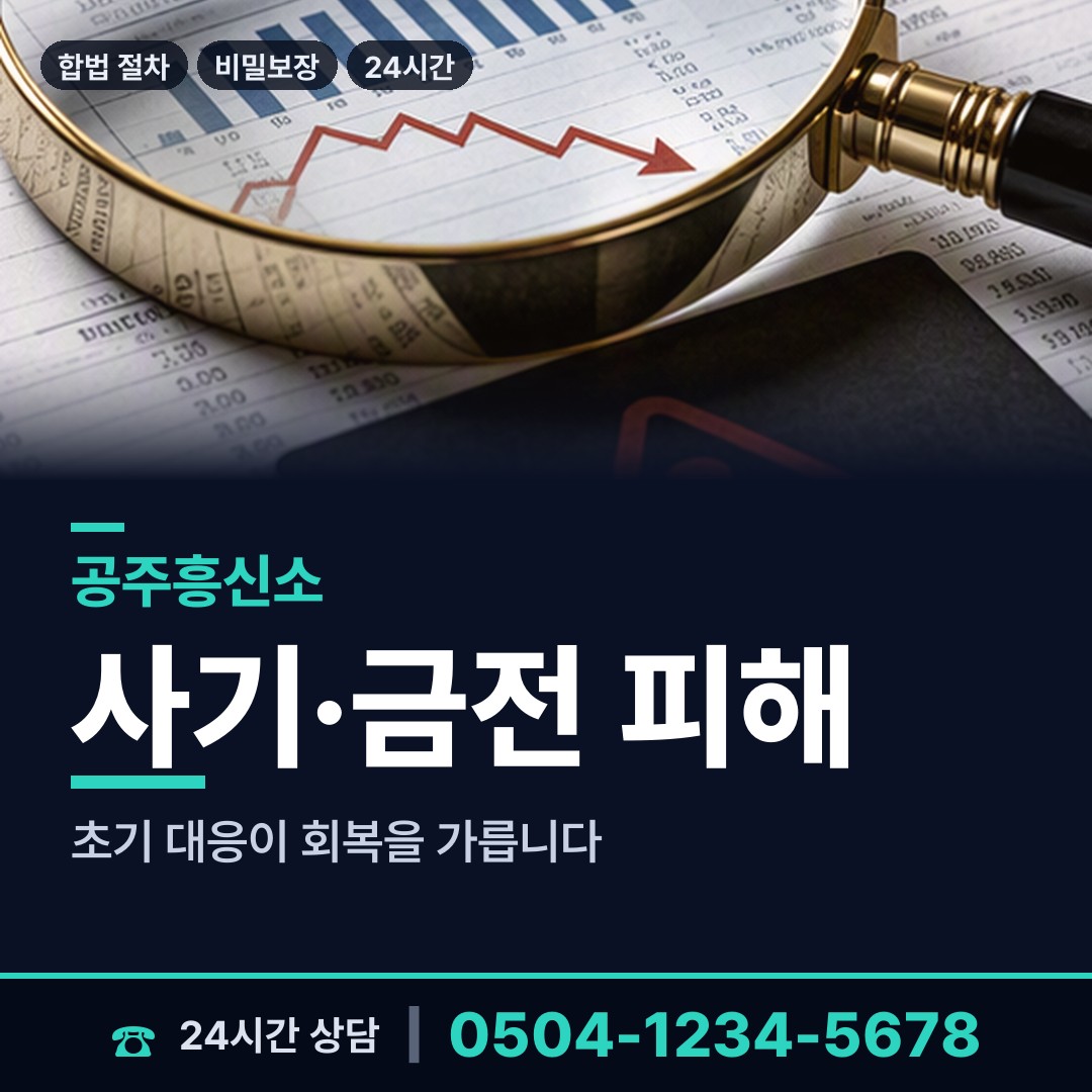 공주 우성면 채무자추적 상담 안내