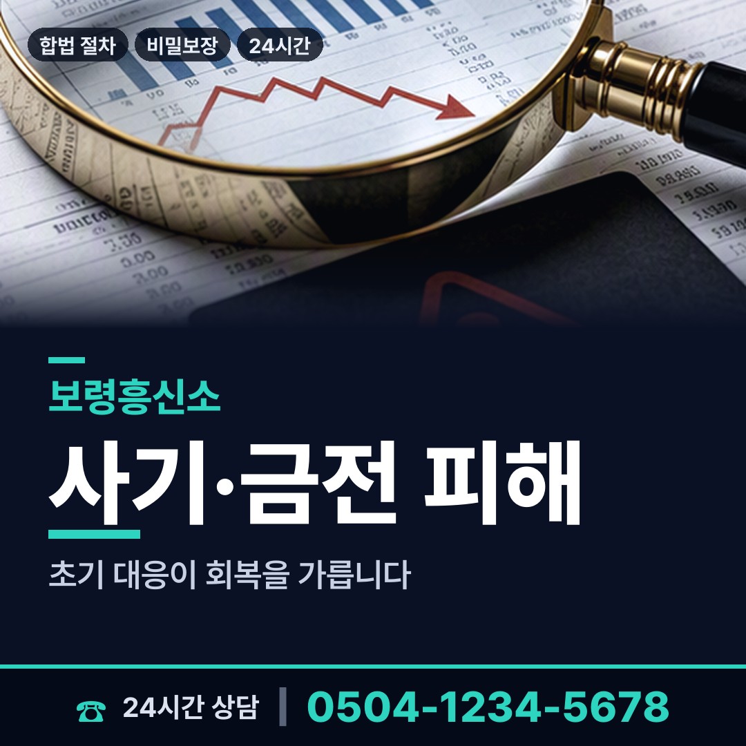 보령 미산면 불륜현장 상담 안내
