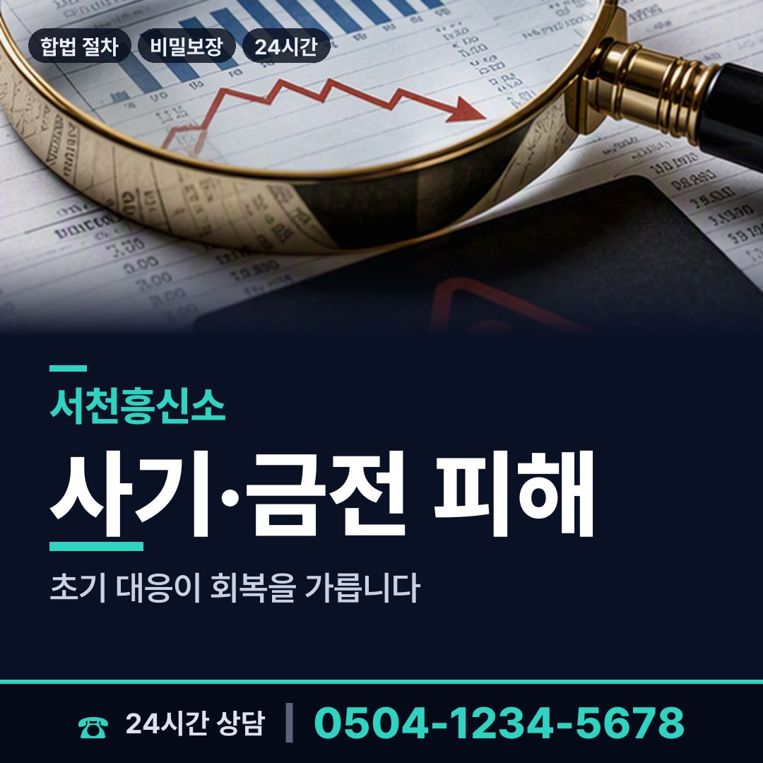서천 시초면 잠복조사 상담 안내